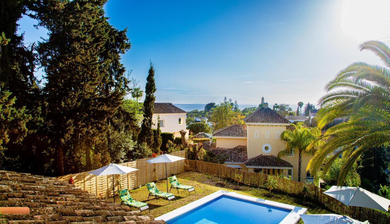 Villa Maria In El Rosario - Mit Sicht Auf Gibralta Marbella Exterior foto