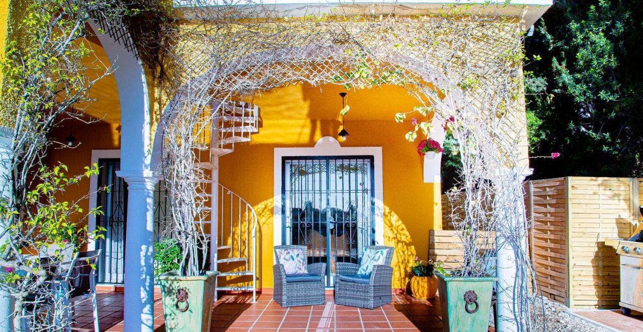 Villa Maria In El Rosario - Mit Sicht Auf Gibralta Marbella Exterior foto